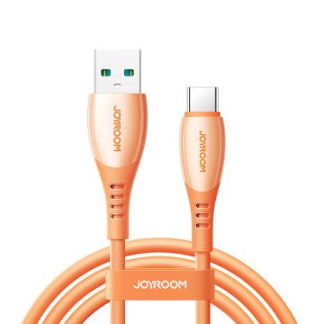 Joyroom S-A59 Vibrant Series 3A USB-A - USB-C Cable 1.2m - Orange