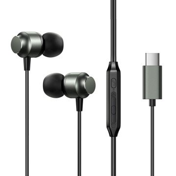 Joyroom JR-EC06 USB-C In-Ear Headphones - Gray