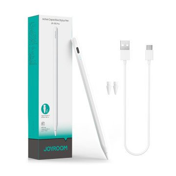 Joyroom JR-X9S Pro Active Stylus with 2 Interchangeable Tips - White