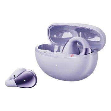 OWS QCY Crossky C30 Earphones with Clip IPX4 Bluetooth 5.4 - Purple OWS QCY Crossky C30 Earphones with Clip IPX4 Bluetooth 5.4 - Purple