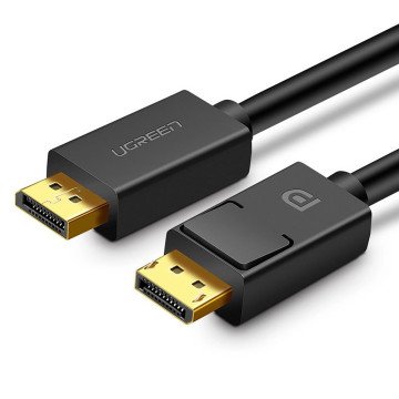 Ugreen DP102 10244 DisplayPort 1.2 4K / DisplayPort 1.2 4K Cable 1 m - Black Ugreen DP102 10244 DisplayPort 1.2 4K / DisplayPort 1.2 4K Cable 1 m - Black