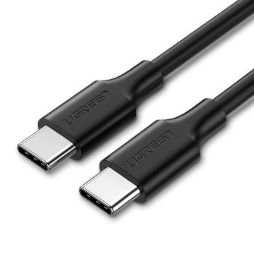 Ugreen US286 USB-C - USB-C PD QC 3A 480Mb/s 2m Cable - Black Ugreen US286 USB-C - USB-C PD QC 3A 480Mb/s 2m Cable - Black