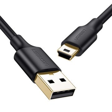 Ugreen cable USB - mini USB cable 480 Mbps 3 m black (US132 10386) Ugreen cable USB - mini USB cable 480 Mbps 3 m black (US132 10386)