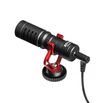 BOYA BY-MM1 Wired Directional Microphone - Black