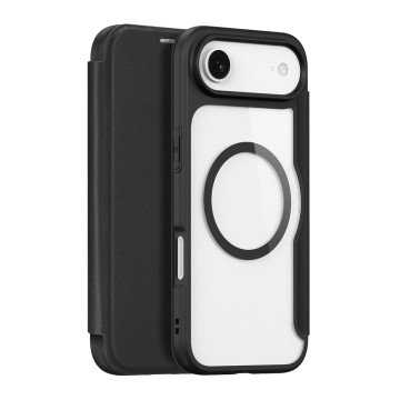 Dux Ducis Skin X Pro iPhone Air Case with Wallet, MagSafe Compatible - Black