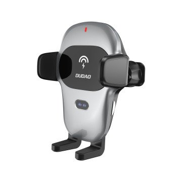 Dudao Automatic Car Holder with Built-in Qi 15W Wireless Charger Gray (F20xs) Dudao Automatic Car Holder with Built-in Qi 15W Wireless Charger Gray (F20xs)