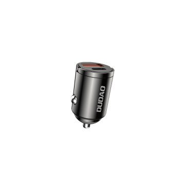 Dudao R3MAX 48W QC PD mini car charger - black Dudao R3MAX 48W QC PD mini car charger - black
