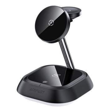 3in1 Acefast E16 15W inductive charging station for phone / headphones / watch - black 3in1 Acefast E16 15W inductive charging station for phone / headphones / watch - black