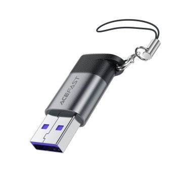 Acefast J8 USB-C - USB-A Adapter - Gray