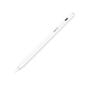 Acefast V2 Capacitive Stylus for iPad with 2 Interchangeable Tips - White