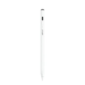 Acefast V2 Capacitive Stylus for iPad with 2 Interchangeable Tips - White