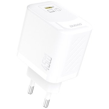 Dudao A28 45W GaN USB-C Wall Charger - White Dudao A28 45W GaN USB-C Wall Charger - White