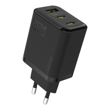 Dudao A29 65W GaN Wall Charger 2 x USB-C + 1 x USB-A - Black Dudao A29 65W GaN Wall Charger 2 x USB-C + 1 x USB-A - Black