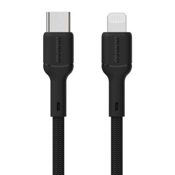 Dudao L9X 30W USB-C - Lightning Cable 2m - Black