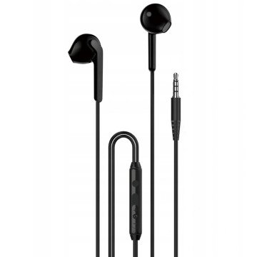 Dudao X3 in-ear headphones, wired, mini jack 3.5mm - black