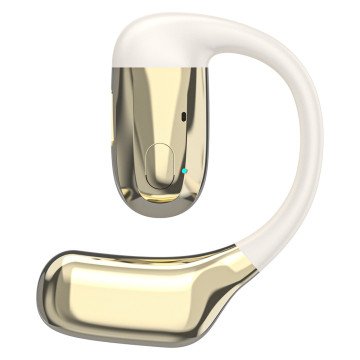 Dudao U4Pro Bluetooth universal over-ear headset for both ears - beige and gold
