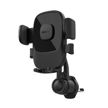 Dudao F2N smartphone holder for 360° air vent - black Dudao F2N smartphone holder for 360° air vent - black