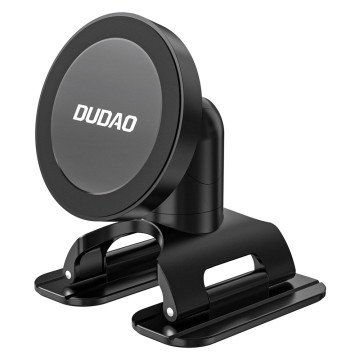 Dudao F25 MagSafe-compatible car mount for dashboard or windshield - black Dudao F25 MagSafe-compatible car mount for dashboard or windshield - black
