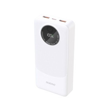 Dudao K12Pro Power Bank 22.5W PD 20000mAh USB-A, USB-C - White