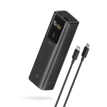 Powerbank Cuktech CKPB100PGLBL 150W 10000mAh USB-C USB-A - black