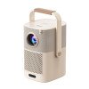 Yaber T2 Plus GTV 1080p 450 ANSI Google TV JBL Dolby Audio Multimedia Projector with Battery - Beige