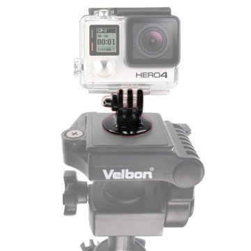 Sports Camera Mount with GoPro Tripod Mount - Black Sports Camera Mount with GoPro Tripod Mount - Black