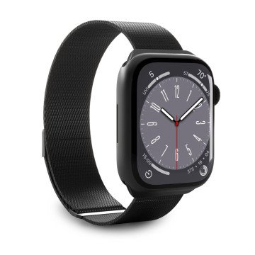 Puro Milanese Stainless Steel Apple Watch Band 38/40/41mm - Black Puro Milanese Stainless Steel Apple Watch Band 38/40/41mm - Black