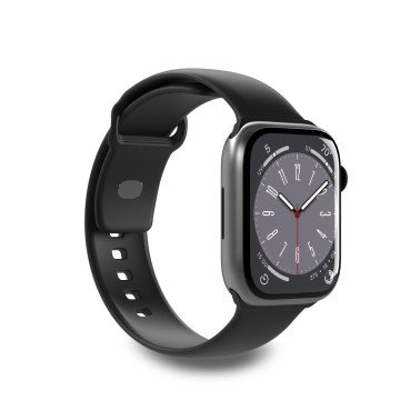 Puro Icon Silicone Strap for Apple Watch 42 / 44 / 45 / 49 mm - Black (2 pcs.) Puro Icon Silicone Strap for Apple Watch 42 / 44 / 45 / 49 mm - Black (2 pcs.)