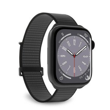 Puro Sport Nylon Strap for Apple Watch 42 / 44 / 45 / 49 mm - Black Puro Sport Nylon Strap for Apple Watch 42 / 44 / 45 / 49 mm - Black