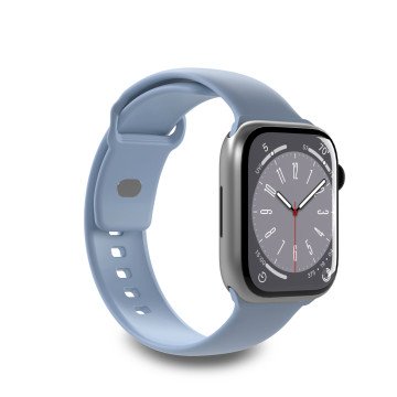 Puro Icon Silicone Strap for Apple Watch 42 / 44 / 45 / 49 mm - Light Blue (2 pcs.) Puro Icon Silicone Strap for Apple Watch 42 / 44 / 45 / 49 mm - Light Blue (2 pcs.)