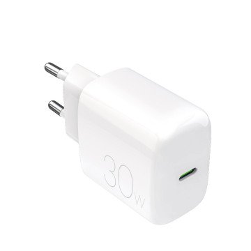 Puro PROLITE 30W USB-C Wall Charger - White Puro PROLITE 30W USB-C Wall Charger - White