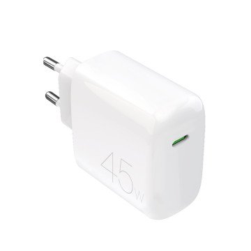 Puro PROLITE 45W USB-C Wall Charger - White Puro PROLITE 45W USB-C Wall Charger - White