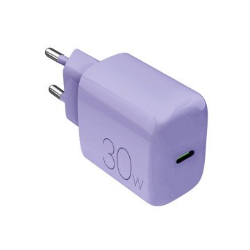 Puro Pro Lite 30W USB-C Wall Charger - Purple Puro Pro Lite 30W USB-C Wall Charger - Purple