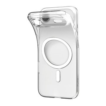 Puro 0.3 MAG Ultra-Slim TPU Case Compatible with MagSafe for iPhone Air - Transparent