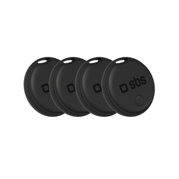 SBS universal locator Track My Dual set of 4 - black