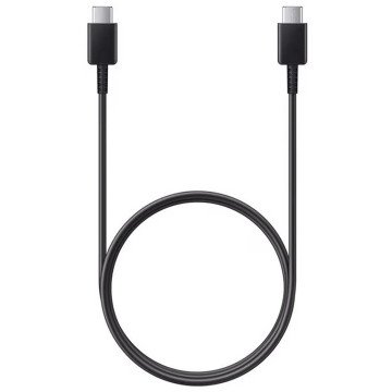 Samsung EP-DA905BBE USB-C - USB-C 3A Cable 1m (Bulk - Replacement Packaging) - Black