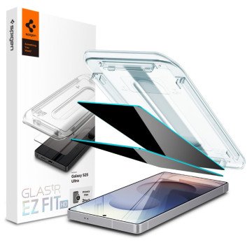 Spigen Glas.TR "Ez Fit" Privacy 2-pack for Samsung Galaxy S25 Ultra Spigen Glas.TR "Ez Fit" Privacy 2-pack for Samsung Galaxy S25 Ultra