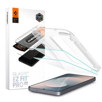 Spigen Glas.tR "EZ Fit Pro" Tempered Glass 2-pack for Samsung Galaxy S25 FE Spigen Glas.tR "EZ Fit Pro" Tempered Glass 2-pack for Samsung Galaxy S25 FE