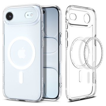 Spigen Ultra Hybrid MagSafe Case for iPhone Air - Clear and White