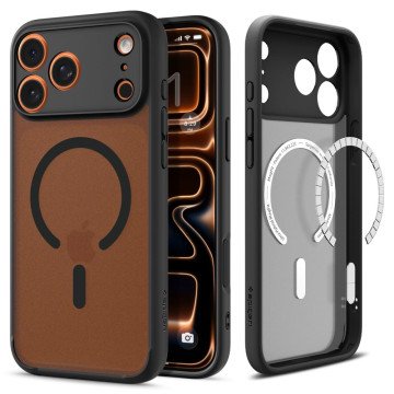 Spigen Ultra Hybrid MagSafe Case for iPhone 17 Pro - Black