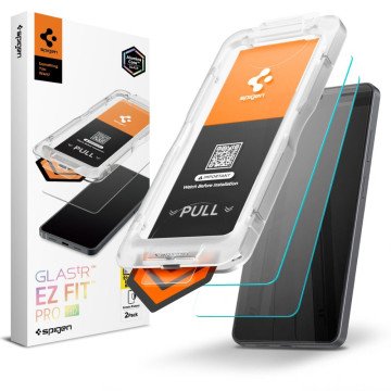 Spigen Glas.Tr Ez Fit Pro HD Tempered Glass 2-pack for Samsung Galaxy S26 Ultra Spigen Glas.Tr Ez Fit Pro HD Tempered Glass 2-pack for Samsung Galaxy S26 Ultra