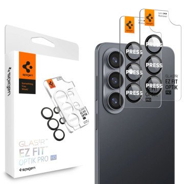 Spigen Glas.Tr Ez Fit Optik Pro HD Camera Cover 2-pack for Samsung Galaxy S26+ - Black Spigen Glas.Tr Ez Fit Optik Pro HD Camera Cover 2-pack for Samsung Galaxy S26+ - Black