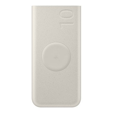 Powerbank Samsung EB-U2510XUEGEU inductive 10000 mAh 2x USB-C 25W SFC - beige