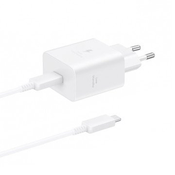 Samsung EP-T4511XBEGEU 45W 4.05A 1x USB-C wall charger - white + USB-C cable