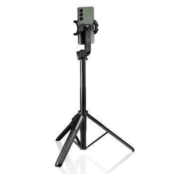 Spigen S560W Bluetooth Selfie Stick with Tripod - Black