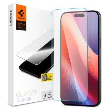 Spigen Glas.tR Slim tempered glass for iPhone 15/16 Spigen Glas.tR Slim tempered glass for iPhone 15/16