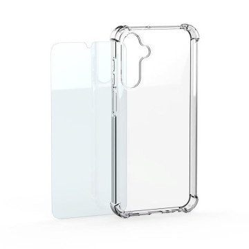 Samsung by Mobeen Clear Cover Case + Tempered Glass Set for Samsung Galaxy S26+ - Transparent