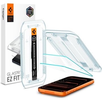 Spigen Glas.tR EZ Fit Tempered Glass for iPhone 16 Pro Max / 17 Pro Max - 2 pcs. Spigen Glas.tR EZ Fit Tempered Glass for iPhone 16 Pro Max / 17 Pro Max - 2 pcs.