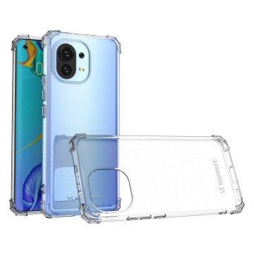 Wozinsky Anti Shock durable case with Military Grade Protection for Xiaomi Mi 11 transparent Wozinsky Anti Shock durable case with Military Grade Protection for Xiaomi Mi 11 transparent
