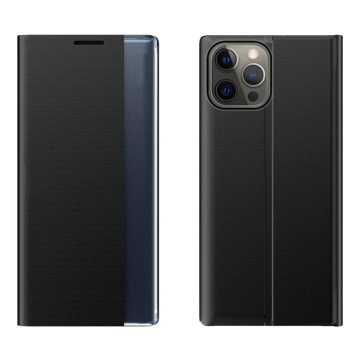 Sleep Case Bookcase Type Case with Smart Window for iPhone 13 Pro black Sleep Case Bookcase Type Case with Smart Window for iPhone 13 Pro black